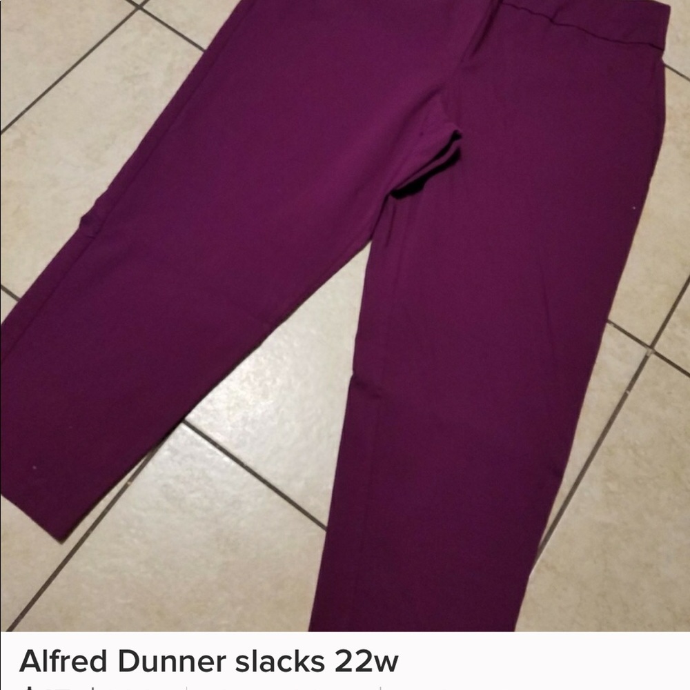 Alfred Dunner slacks 22w